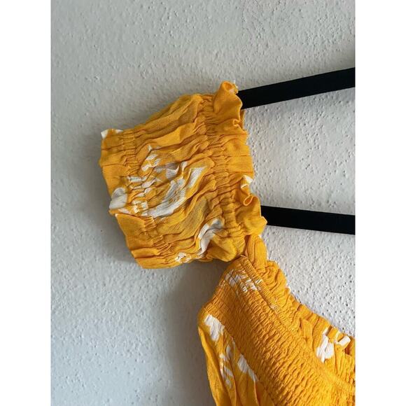 Anthropologie Free The Roses Woman Floral Print Crop Top, Size XS - Picture 6 of 8